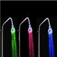 LED Color Changing Removable Shower Head (Rainbow Color)