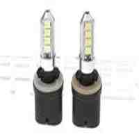 880 2W 12*LED 120LM 6500K Pure White LED Car Light (Pair)