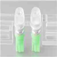 T10 1.5W 1*LED 120LM Green Light LED Car Light Bulbs (2-Pack)