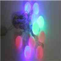 Decorative 7W 10*F8 LED 12LM Multicolor Light LED String Fairy Light (5m)