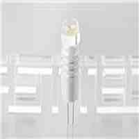 G4 1W 2*LED 100LM 6000-6500K Pure White LED Light Bulb