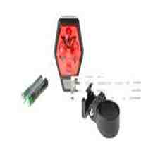 4*LED 4-Mode 26LM 620nm LED Bicycle Tail Light