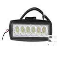 18W 6*LED 1200LM 6000-6500K Pure White LED Floodlight