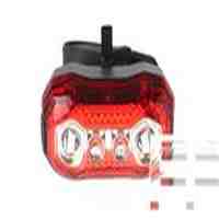 4*LED 5-Mode 26LM 620nm LED Bicycle Tail Light