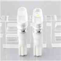 T10 1W 1*LED 100LM 6000-6500K Pure White Car LED Light Bulb (Pair)