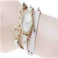 Crystal Winding Band Women's Analog Wrist Watch