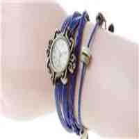 Braided Band Women's Analog Wrist Watch