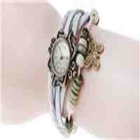 Braided Band Women's Analog Wrist Watch