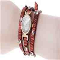 Crystal Winding Band Women's Analog Wrist Watch