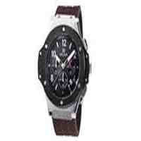 MEGIR MN3002GBN-1 Men's Silicone Band Quartz Wrist Watch