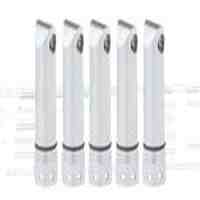 1-Mode 100LM LED Keychain Flashlight (5-Pack)