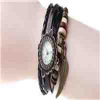 Braided Winding Wrap Women's Analog Quartz Wrist Watch