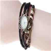 Braided Winding Wrap Women's Analog Quartz Wrist Watch