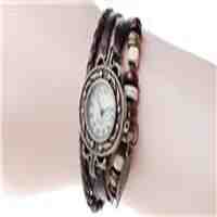 Braided Winding Wrap Women's Analog Quartz Wrist Watch