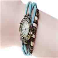 Braided Winding Wrap Women's Analog Quartz Wrist Watch