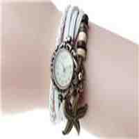 Braided Winding Wrap Women's Analog Quartz Wrist Watch