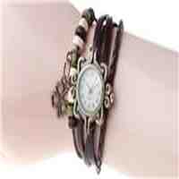 Braided Winding Wrap Women's Analog Quartz Wrist Watch