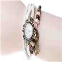 Braided Winding Wrap Women's Analog Quartz Wrist Watch