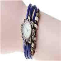 Braided Winding Wrap Women's Analog Quartz Wrist Watch