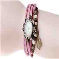 Braided Winding Wrap Women's Analog Quartz Wrist Watch