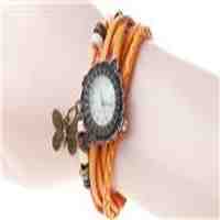 Braided Winding Wrap Women's Analog Quartz Wrist Watch