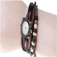 Braided Winding Wrap Women's Analog Quartz Wrist Watch