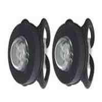 Frog Styled LED Bicycle Front / Rear Warning Light (2-Pack)