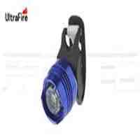 UltraFire 1*LED 3-Mode 2.6LM Blue Light LED Bicycle Tail Light