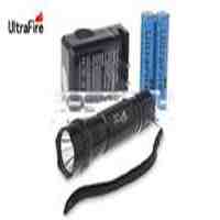 UltraFire WF-501B LED Flashlight Set w/ Focus Zoom