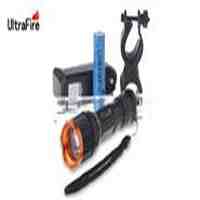 UltraFire 1*LED 5-Mode 900LM LED Flashlight Set w/ Focus Zoom