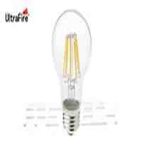 UltraFire E27 8W 8*LED 640LM 3000K Warm White LED Filament Light Bulb