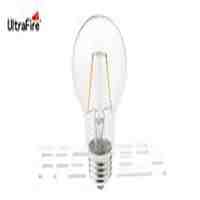 UltraFire E27 2W 2*LED 180LM 3000K Warm White LED Filament Light Bulb