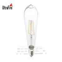 UltraFire E27 4W 4*LED 360LM 3000K Warm White LED Filament Light Bulb