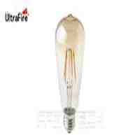 UltraFire E27 4W 4*LED 360LM 3000K Warm White LED Filament Light Bulb