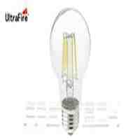 UltraFire E27 8W 8*LED 680LM 6500K Pure White LED Filament Light Bulb