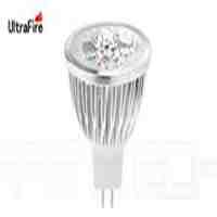 UltraFire MR16 4W 4*LED 400LM 3200K Warm White LED Light Bulb