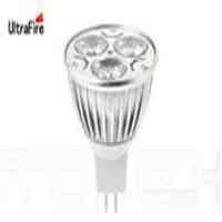 UltraFire MR16 3W 3*LED 200LM 3500K Warm White LED Light Bulb