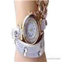 Crystal Winding Band Women's Analog Wrist Watch