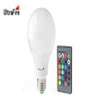 UltraFire E27 9W 1*LED 300LM RGB LED Light Bulb