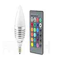 UltraFire E12 3W 1*LED 180LM RGB LED Light Bulb