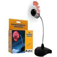 Programmable LED Message USB Fan (Black) 