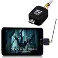 DVB-T Pad TV Receiver TV Tuner Stick for Android Phones/Tablet (Black)