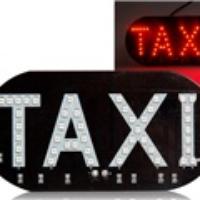 LED TAXI Sign Lamp (Black)