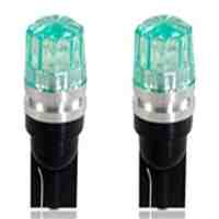 T10 1.5W Green Car LED Light 2pcs/set (Green)