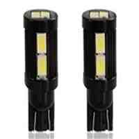 T10 10 x 5630 LED White Car LED Light 2pcs/set (Black) 