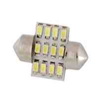 12-LED Bulb Sports Car Dome Light Bulb (Red)