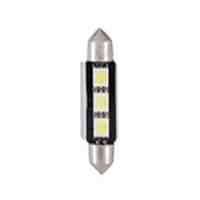 39mm 3-LED Bulb Lamp (White)