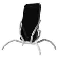 Flexible Spider Phone Stand Holder Hanging Mount Universal for Smartphones, iPhones, Android Devices, GPS, Digital Gaming Accessories - Black