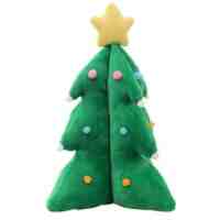 Musical LED Flashing Plush Christmas Tree 80cm