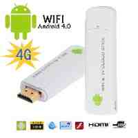 Google Android 4.0 HD 1080P 512M DDR3 4GB TV Cloud Stick White